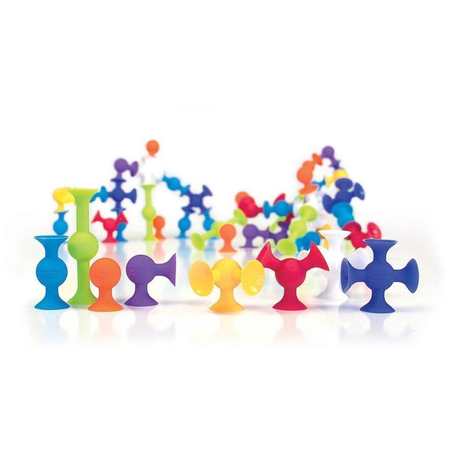 Fat Brain Toys Squigz Starter Set (24 Piece)-Toys & Learning-Fat Brain Toys-008936-babyandme.ca