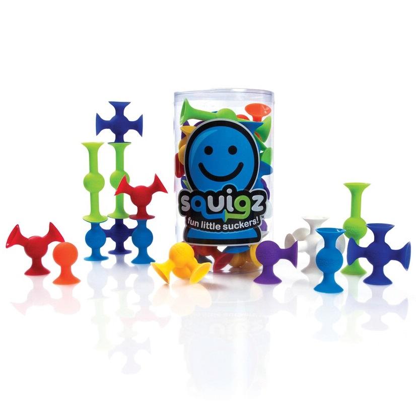 Fat Brain Toys Squigz Starter Set (24 Piece)-Toys & Learning-Fat Brain Toys-008936-babyandme.ca