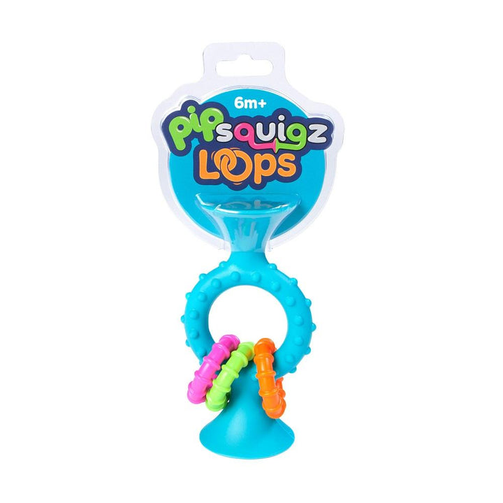 Fat Brain Toys pipSquigz Loops (Teal)-Toys & Learning-Fat Brain Toys-024928 TL-babyandme.ca