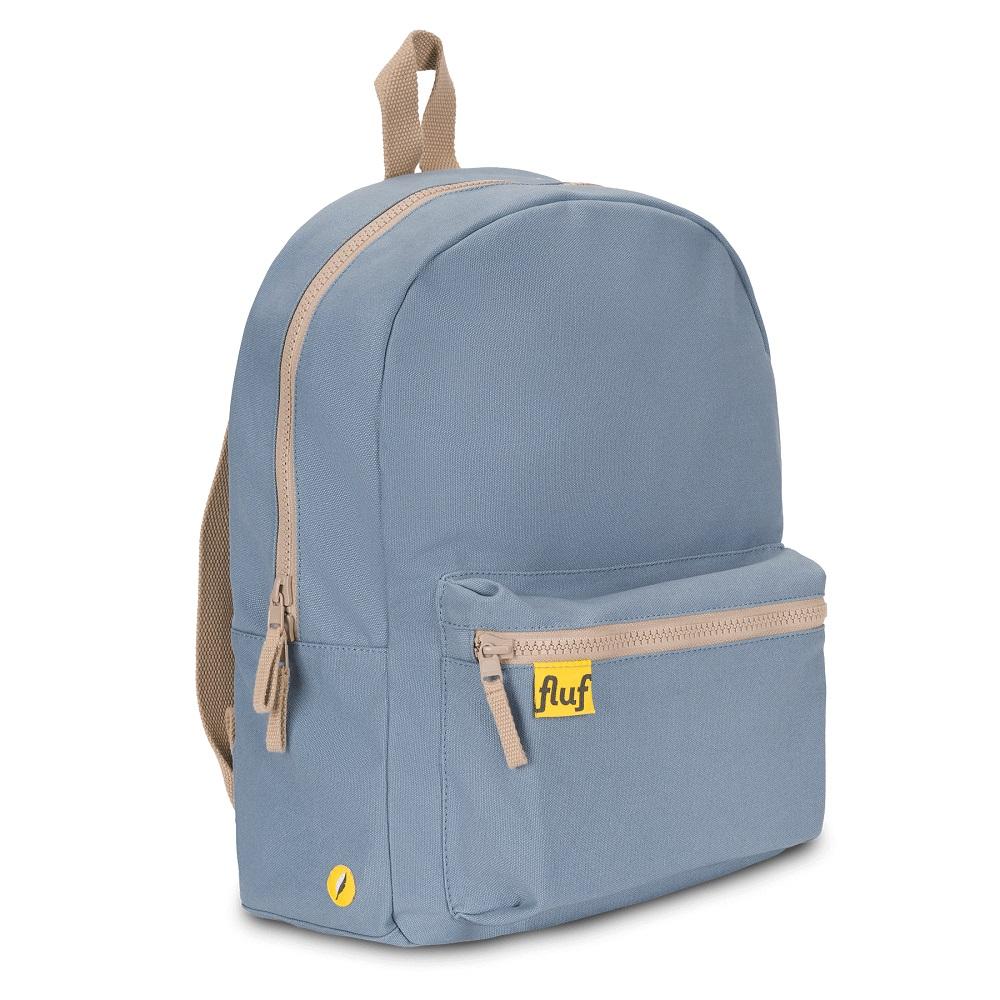 Fluf B Pack Backpack (Mid Blue)-Apparel-Fluf-030277 MB-babyandme.ca