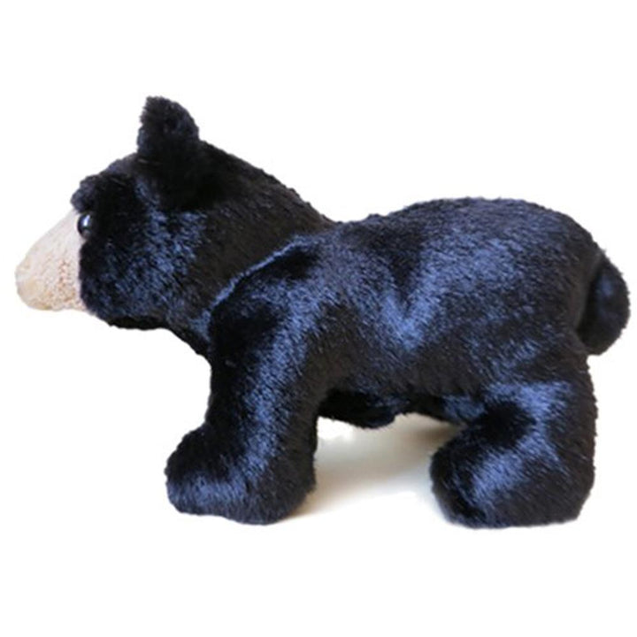 Folkmanis Mini Black Bear Finger Puppet-Toys & Learning-Folkmanis-008014 B-babyandme.ca