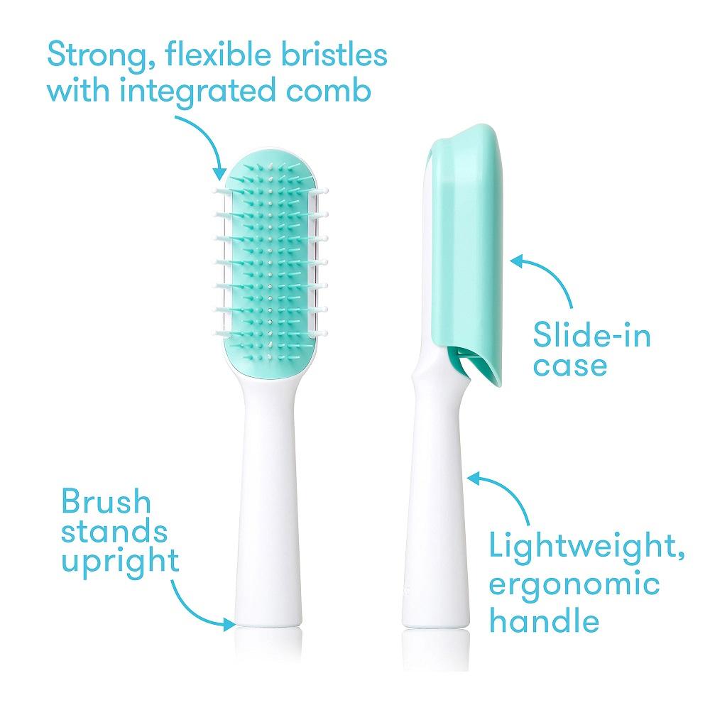 Fridababy Hair Detangler Brush (Thick/Curly Hair)-Bath-Fridababy-030272 TC-babyandme.ca