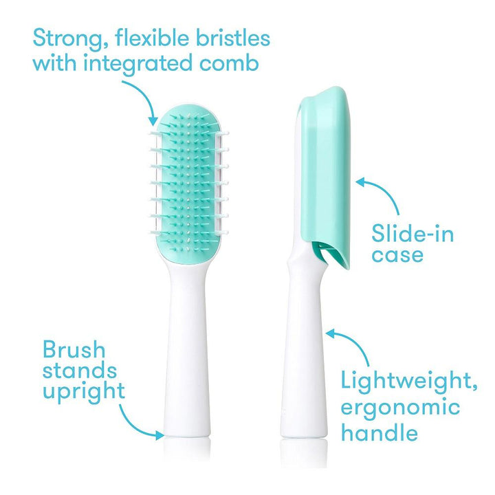 Fridababy Hair Detangler Brush (Thick/Curly Hair)-Bath-Fridababy-030272 TC-babyandme.ca