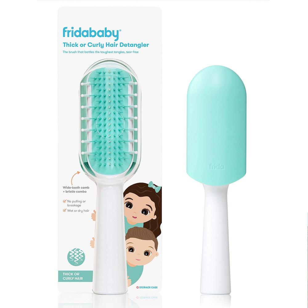 Fridababy Hair Detangler Brush (Thick/Curly Hair)-Bath-Fridababy-030272 TC-babyandme.ca