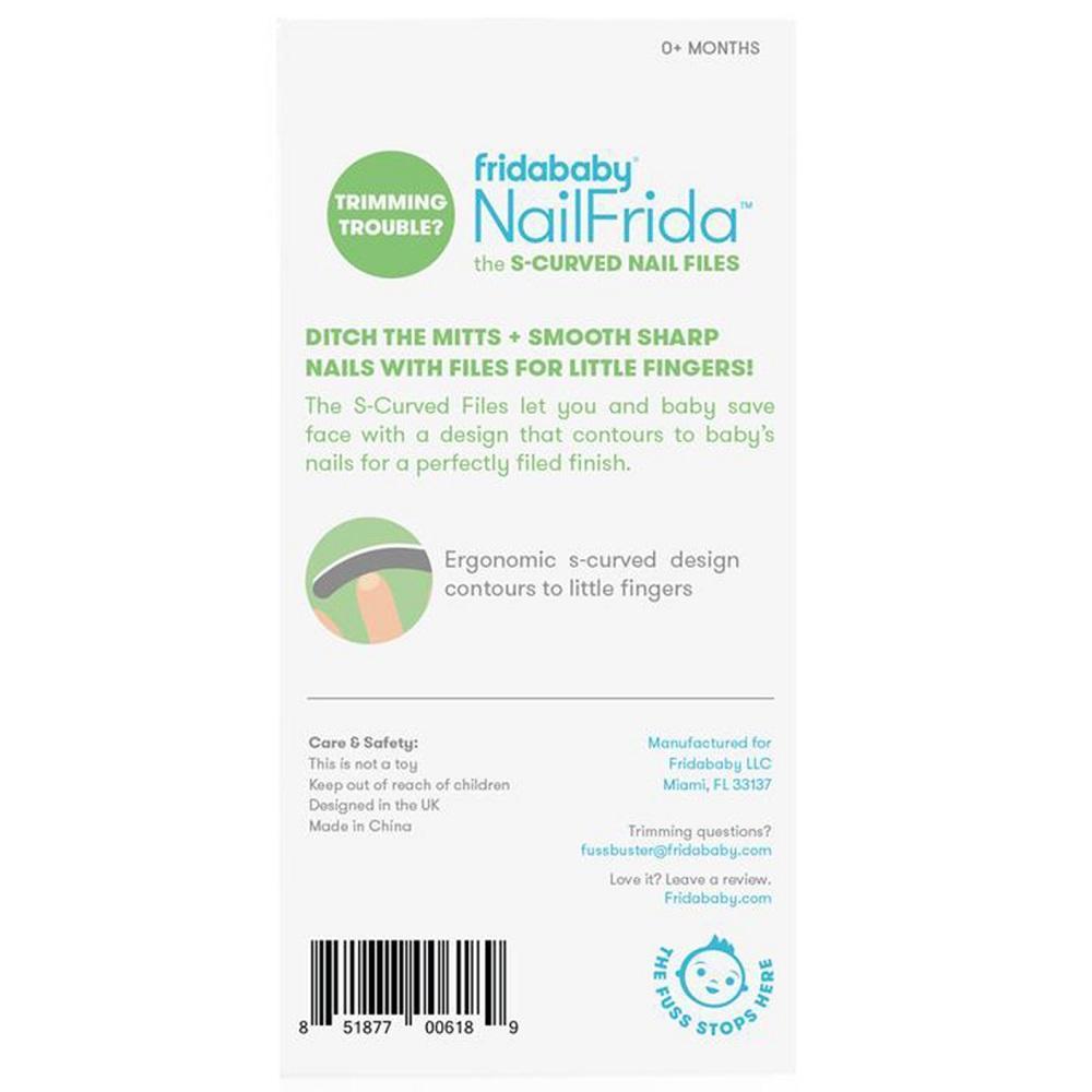 Fridababy NailFrida The S-Curved Nail Files-Bath-Fridababy-028168-babyandme.ca