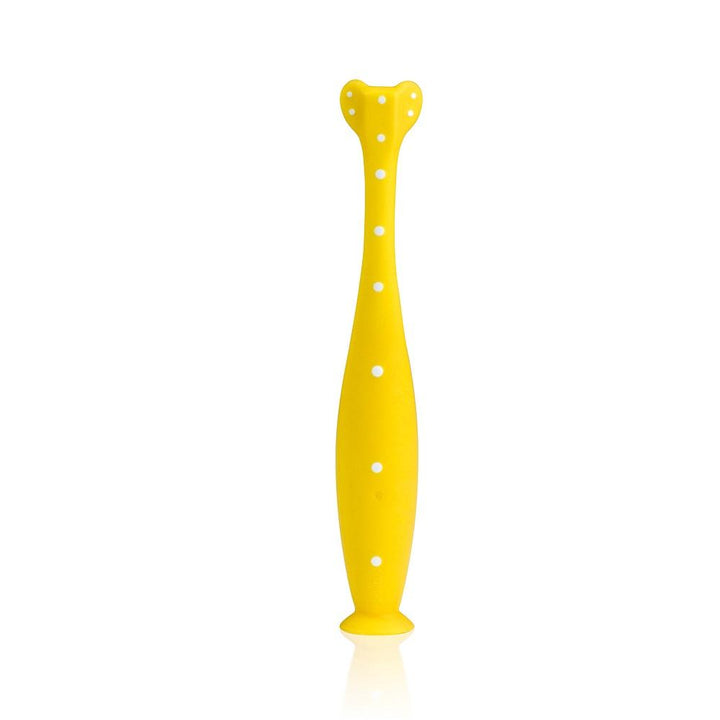 Fridababy SmileFrida Triple Angle Toothhugger (Yellow)-Bath-Fridababy-030075-babyandme.ca