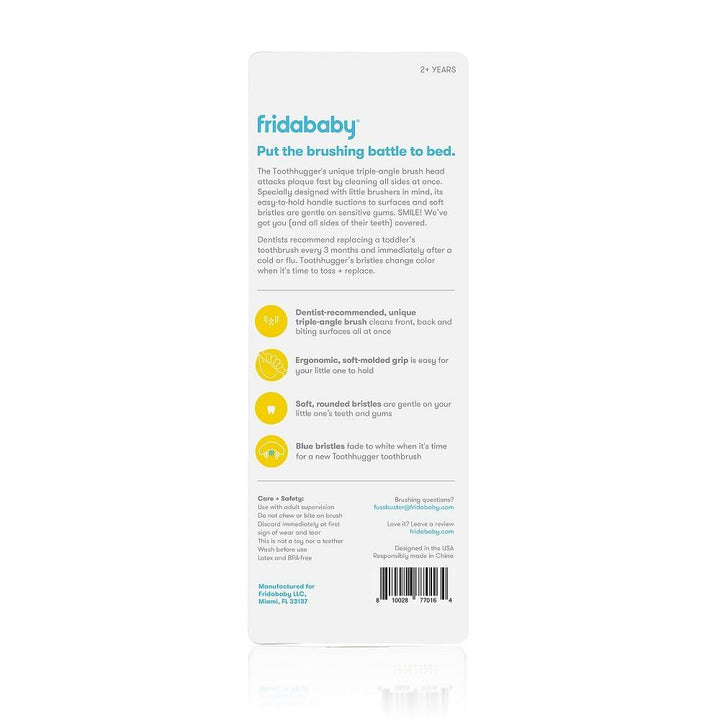 Fridababy SmileFrida Triple Angle Toothhugger (Yellow)-Bath-Fridababy-030075-babyandme.ca