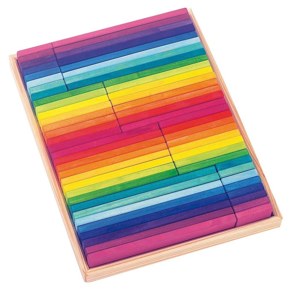 Gluckskafer Building Slats in Wooden Box (64 Pieces)-Toys & Learning-Gluckskafer-030538-babyandme.ca