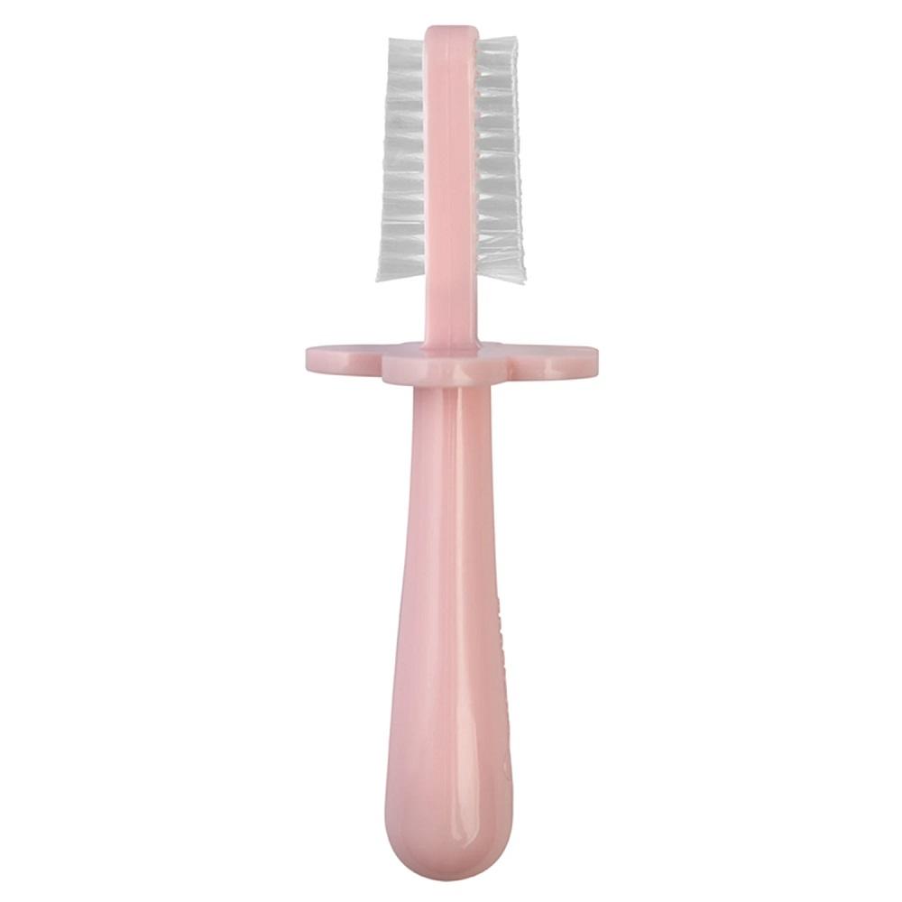 Grabease Double Sided Toothbrush (Blush)-Bath-Grabease-027429 BS-babyandme.ca