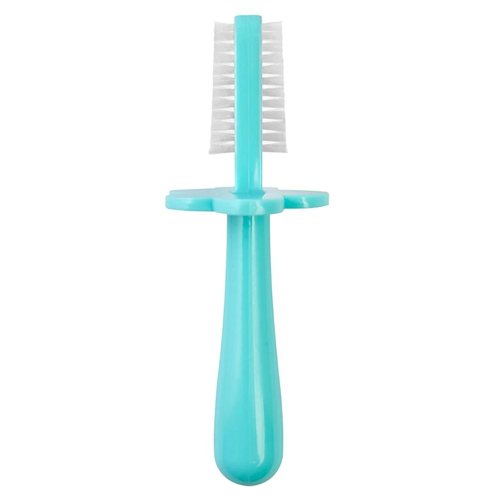 Grabease Double Sided Toothbrush (Teal)-Bath-Grabease-027429 TL-babyandme.ca