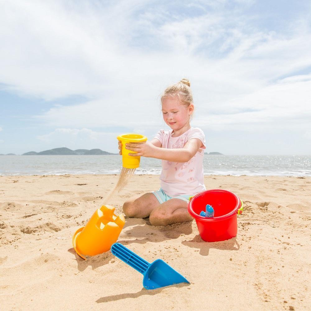 Hape 5-In-1 Beach Set-Toys & Learning-Hape-025090-babyandme.ca