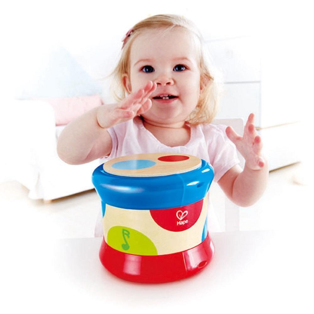 Hape Baby Drum-Toys & Learning-Hape-024689-babyandme.ca