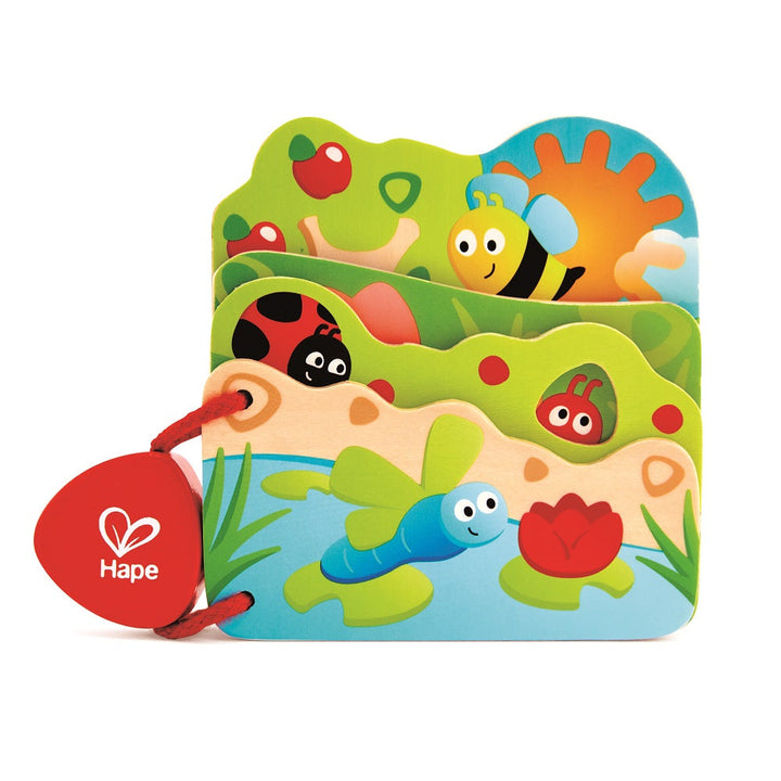 Hape Baby's Bug Book-Toys & Learning-Hape-024702 BU-babyandme.ca