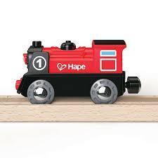 Hape Battery Powered Engine No. 1-Toys & Learning-Hape-021105-babyandme.ca