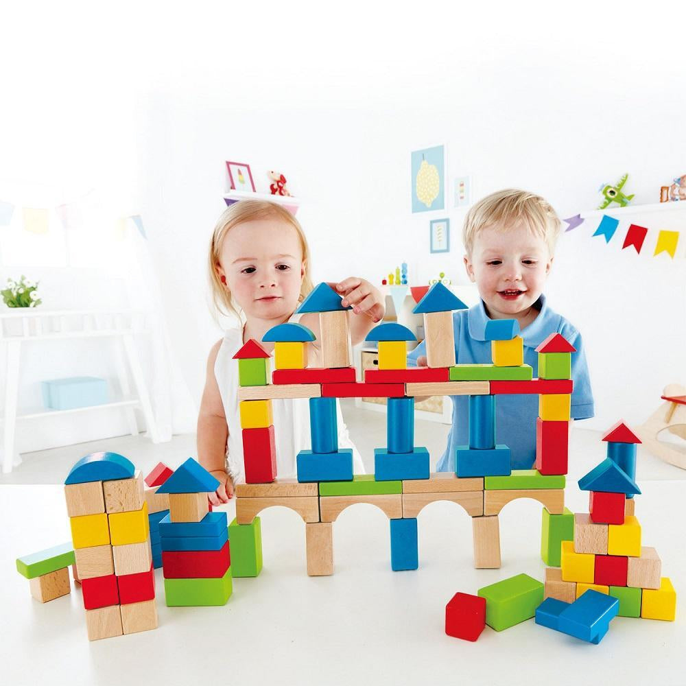 Hape Build Up & Away Blocks-Toys & Learning-Hape-024698-babyandme.ca