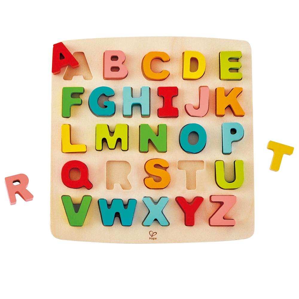Hape Chunky Alphabet Puzzle-Toys & Learning-Hape-024699 AL-babyandme.ca