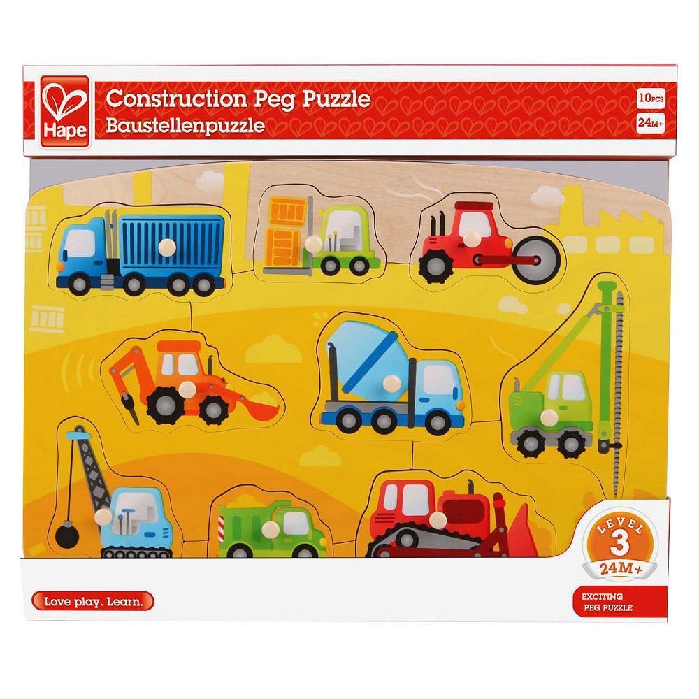 Hape Construction Peg Puzzle-Toys & Learning-Hape-009071 C2-babyandme.ca
