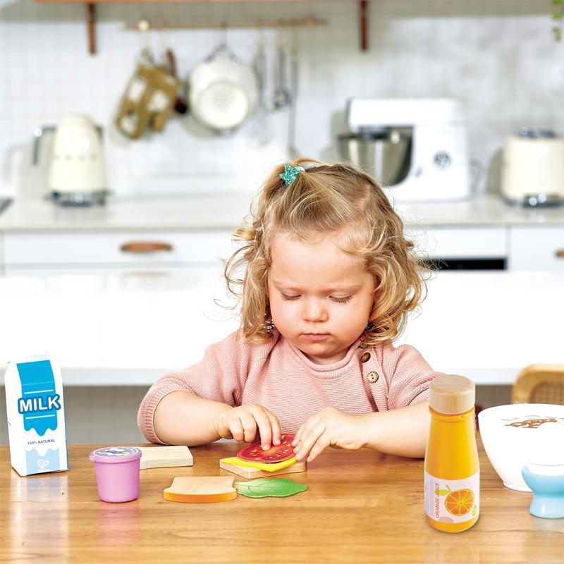 Hape Delicious Breakfast Playset-Toys & Learning-Hape-028402-babyandme.ca