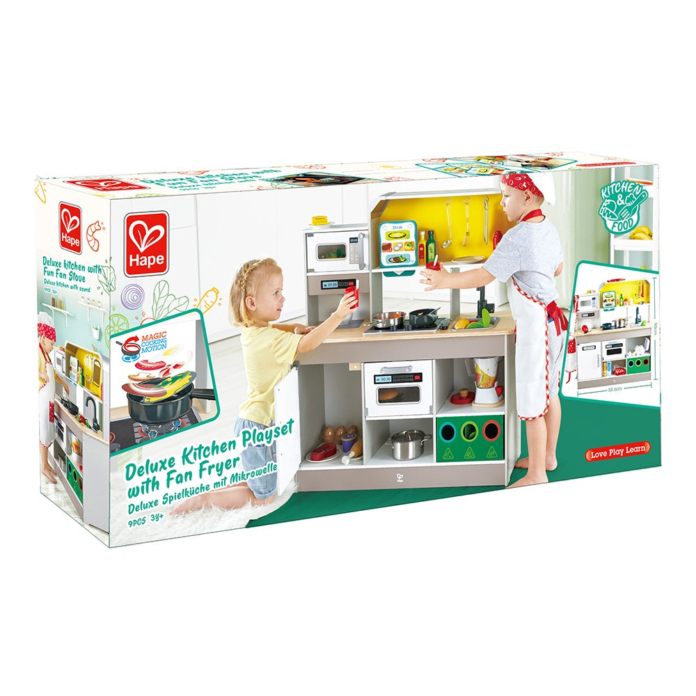 Hape Deluxe Kitchen Playset with Fun Fan Stove - IN STORE PICK UP ONLY-Toys & Learning-Hape-030318-babyandme.ca