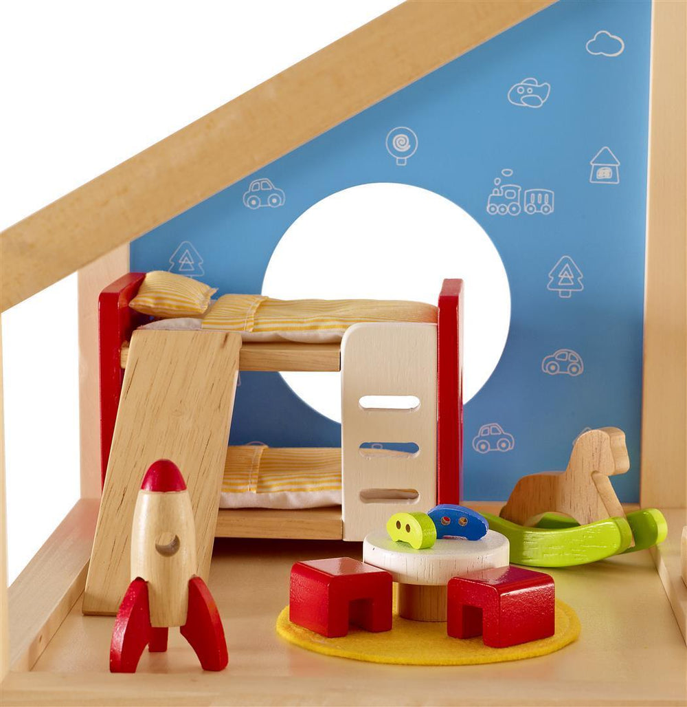 Hape Dollhouse Children's Room-Toys & Learning-Hape-007741 CR-babyandme.ca