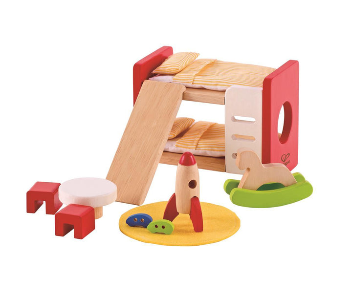 Hape Dollhouse Children's Room-Toys & Learning-Hape-007741 CR-babyandme.ca