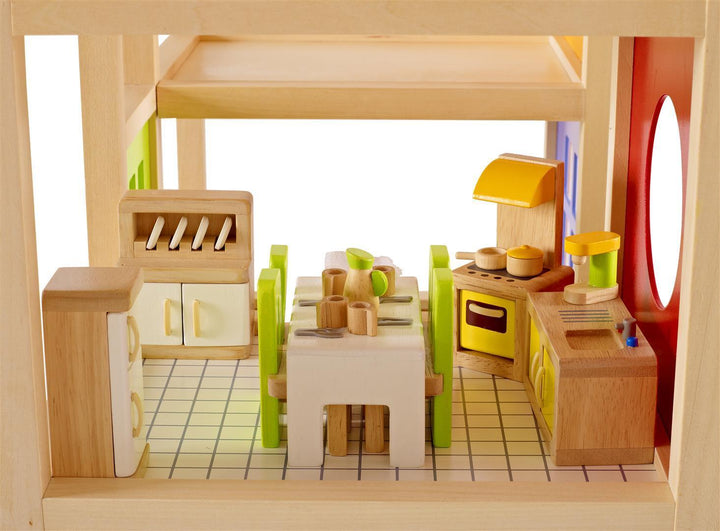 Hape Dollhouse Dining Room-Toys & Learning-Hape-007741 DR-babyandme.ca