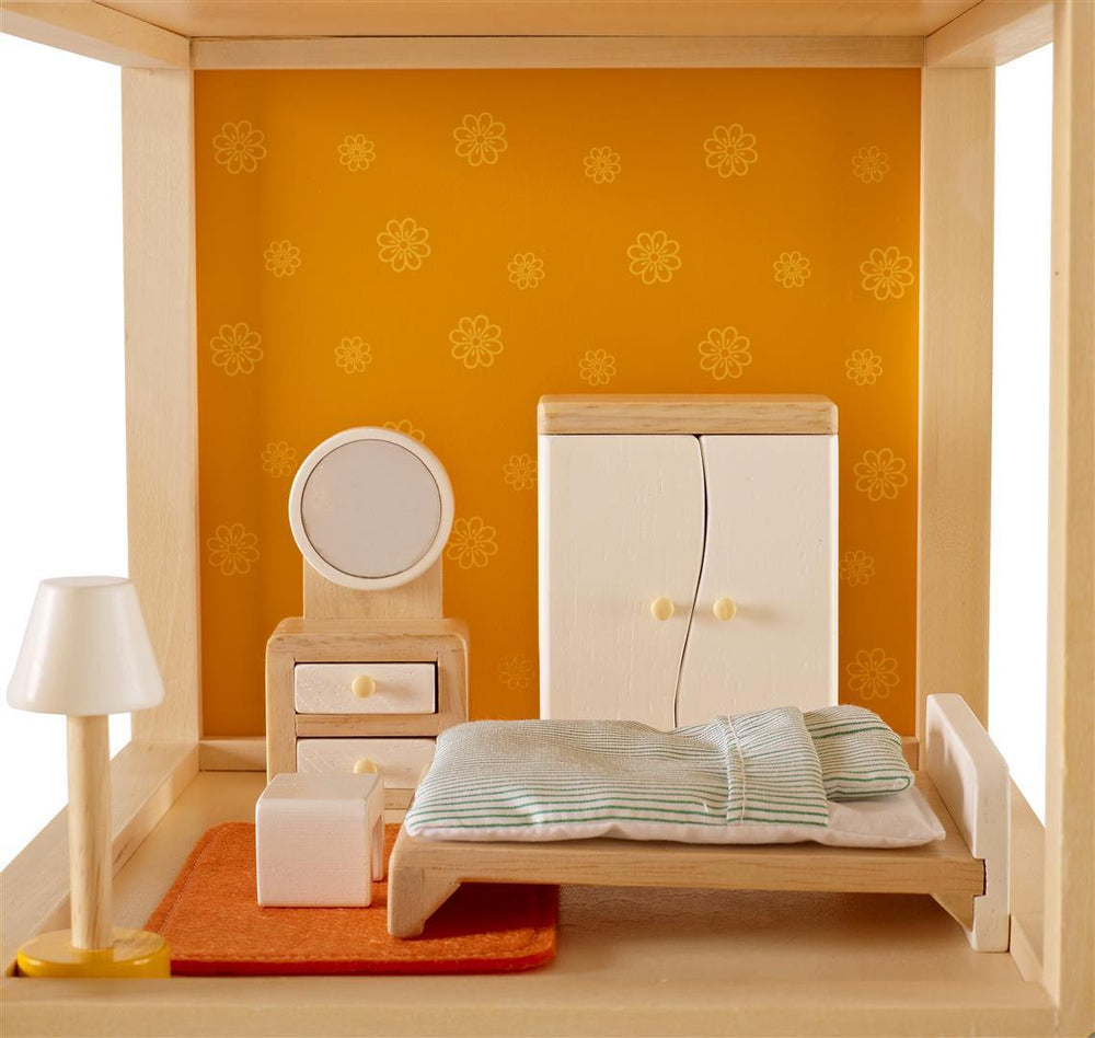 Hape Dollhouse Master Bedroom-Toys & Learning-Hape-007741 MB-babyandme.ca