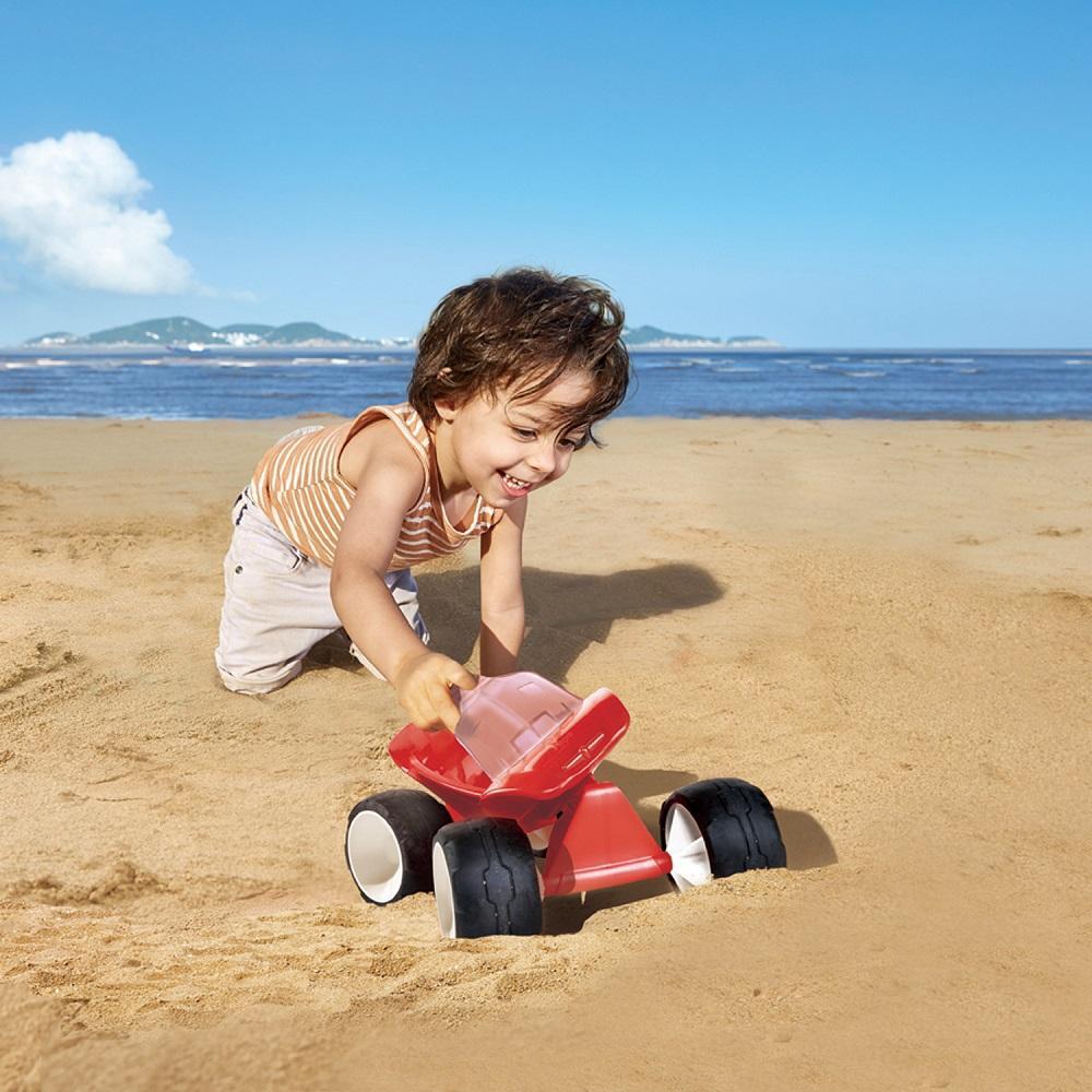 Hape Dune Buggy (Red)-Toys & Learning-Hape-030126 RD-babyandme.ca