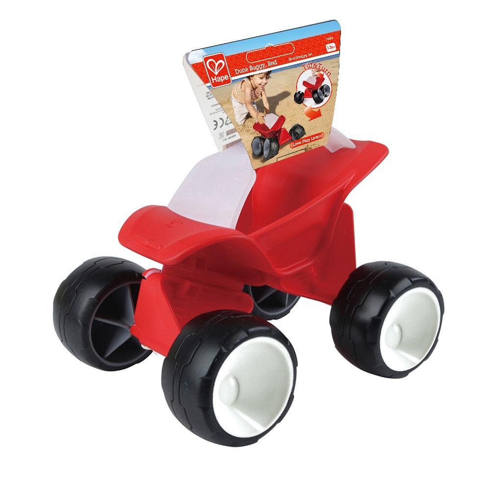 Hape Dune Buggy (Red)-Toys & Learning-Hape-030126 RD-babyandme.ca