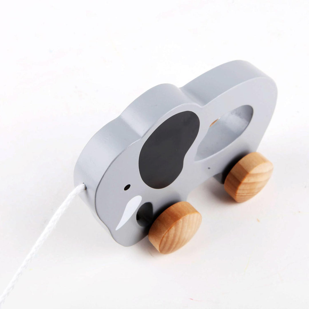 Hape Elephant Push & Pull-Toys & Learning-Hape-009618 EP-babyandme.ca
