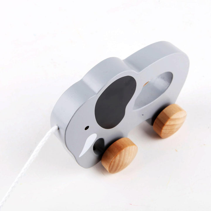 Hape Elephant Push & Pull-Toys & Learning-Hape-009618 EP-babyandme.ca