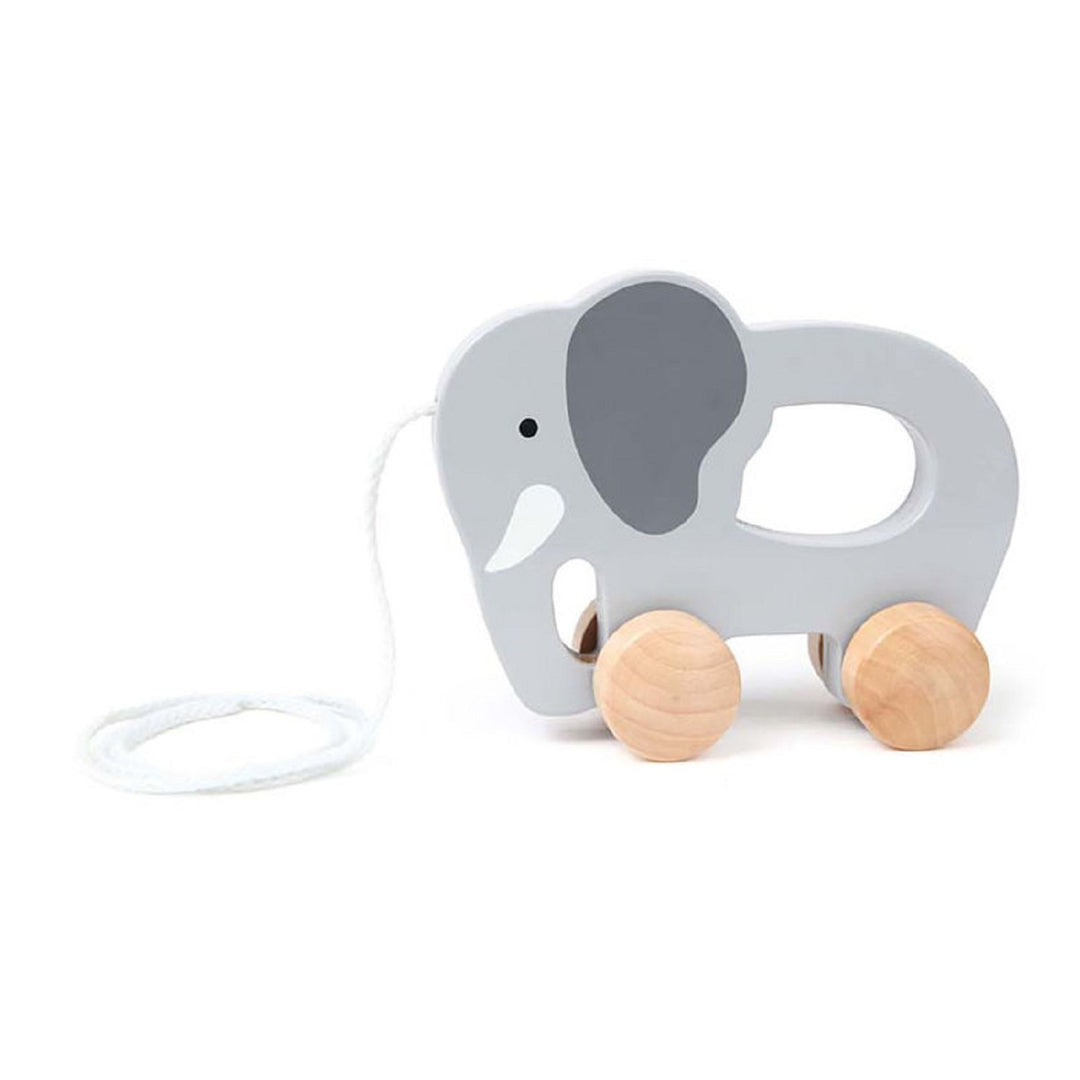 Hape Elephant Push & Pull-Toys & Learning-Hape-009618 EP-babyandme.ca