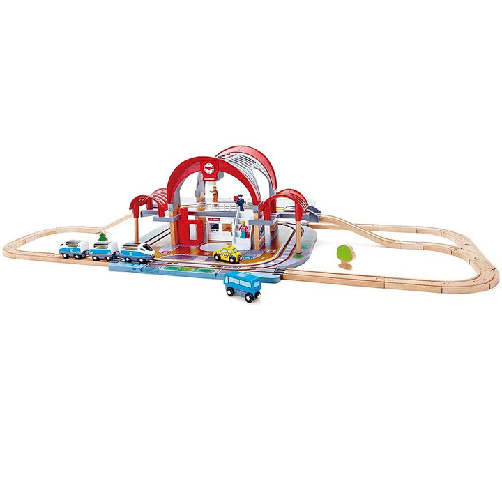 Hape Grand City Station - IN STORE PICK-UP ONLY-Toys & Learning-Hape-025335-babyandme.ca