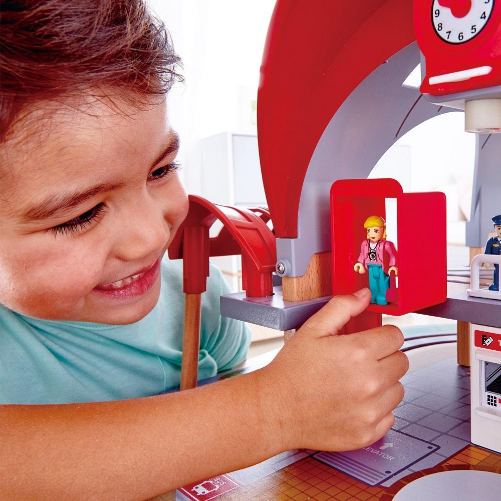 Hape Grand City Station - IN STORE PICK-UP ONLY-Toys & Learning-Hape-025335-babyandme.ca