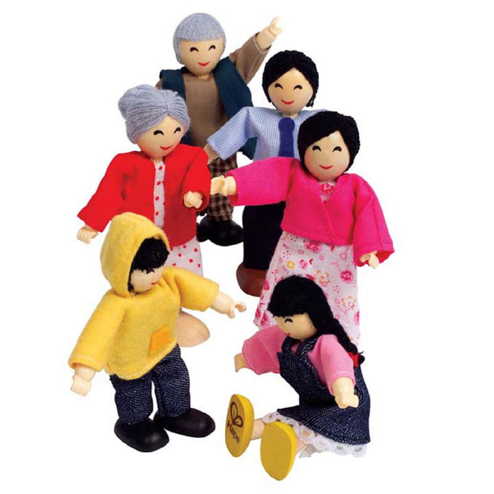 Hape Happy Family Asian-Toys & Learning-Hape-007742 AS-babyandme.ca