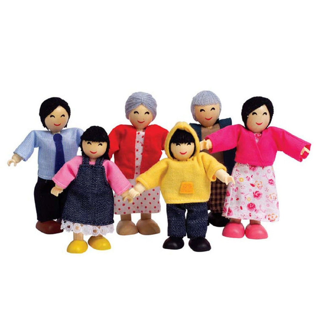 Hape Happy Family Asian-Toys & Learning-Hape-007742 AS-babyandme.ca