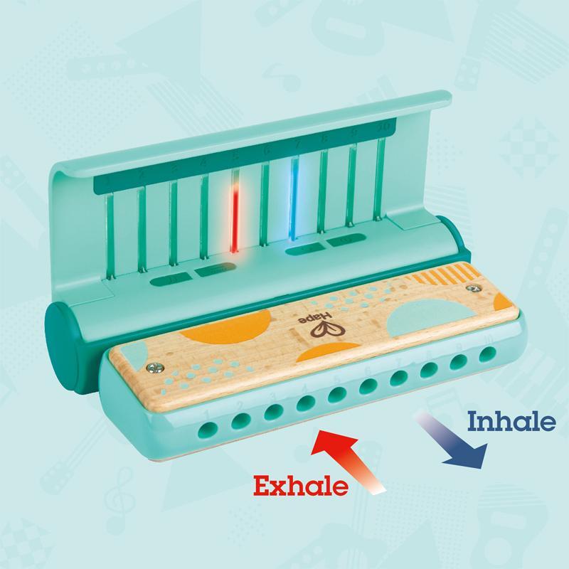 Hape Learn with Lights Harmonica-Toys & Learning-Hape-030018-babyandme.ca