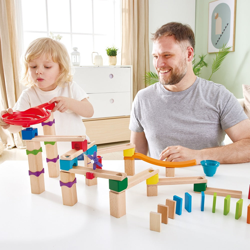 Hape Marble Run Race Track-Toys & Learning-Hape-030827-babyandme.ca