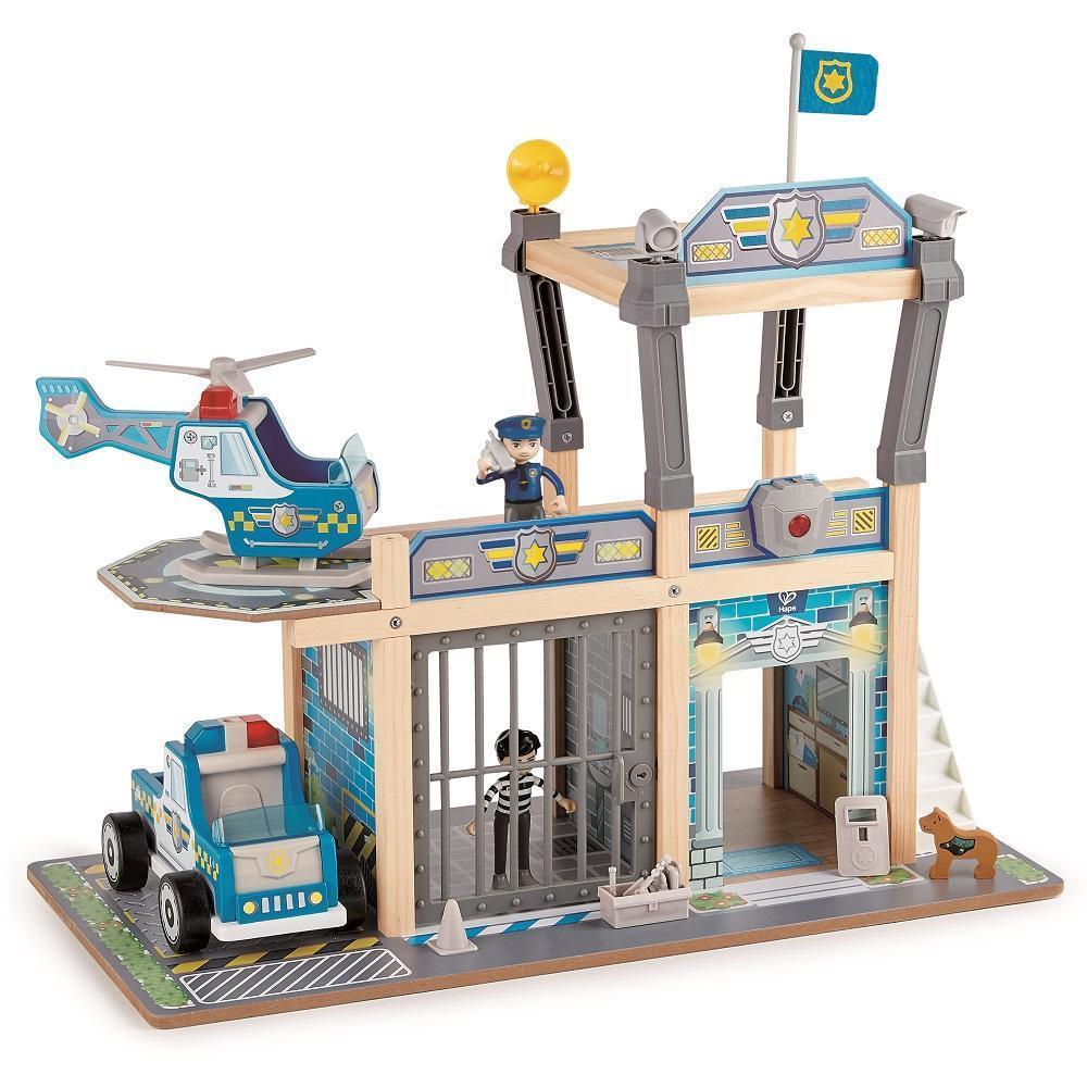 Hape Metro Police Department Playset-Toys & Learning-Hape-028455-babyandme.ca