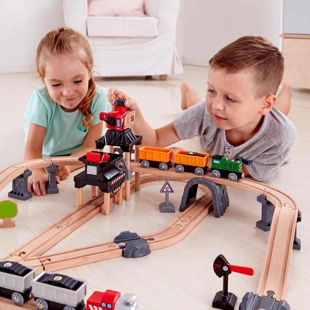 Hape Mining Loader Set-Toys & Learning-Hape-025469-babyandme.ca