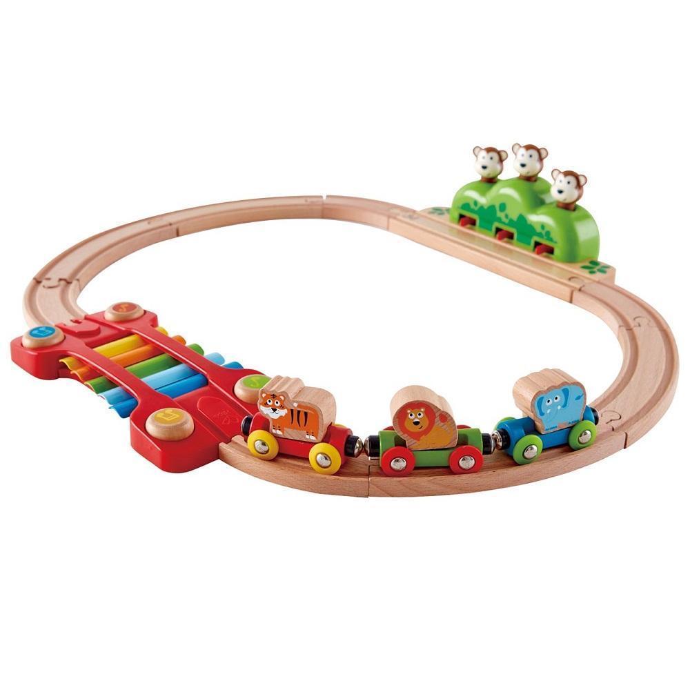 Hape Music & Monkeys Railway-Toys & Learning-Hape-025104-babyandme.ca