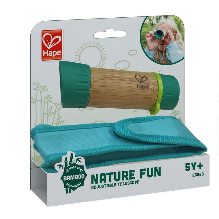 Hape Nature Fun Adjustable Telescope-Toys & Learning-Hape-025089-babyandme.ca