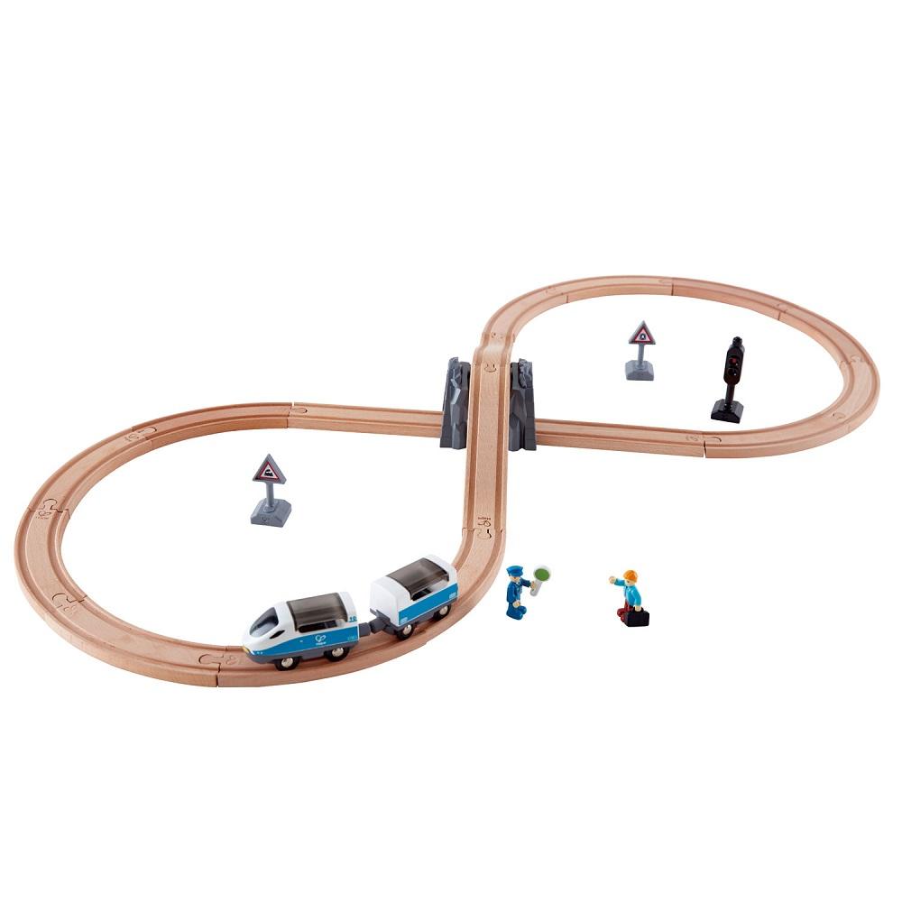 Hape Passenger Train Set-Toys & Learning-Hape-025171-babyandme.ca