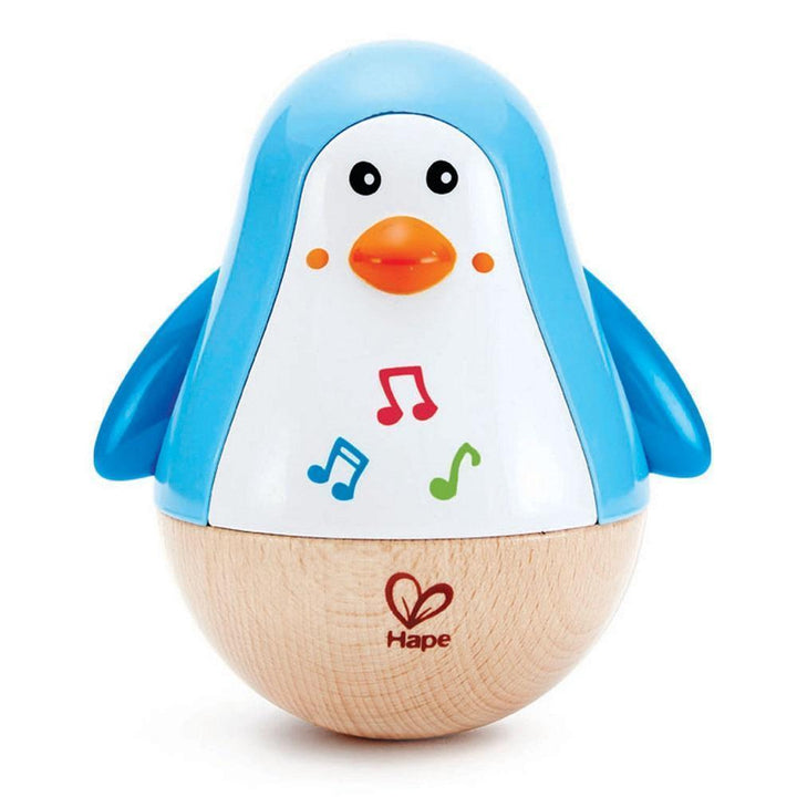 Hape Penguin Musical Wobbler-Toys & Learning-Hape-024688-babyandme.ca
