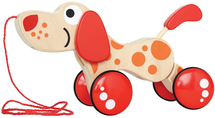 Hape Pepe Pull Along-Toys & Learning-Hape-009057 Pup-babyandme.ca
