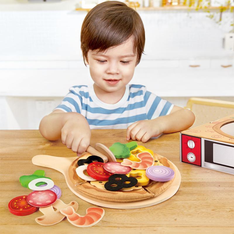 Hape Perfect Pizza Playset-Toys & Learning-Hape-028403-babyandme.ca