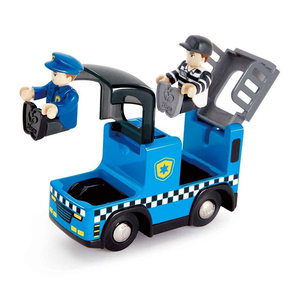 Hape Police Car with Siren-Toys & Learning-Hape-026214 PL-babyandme.ca