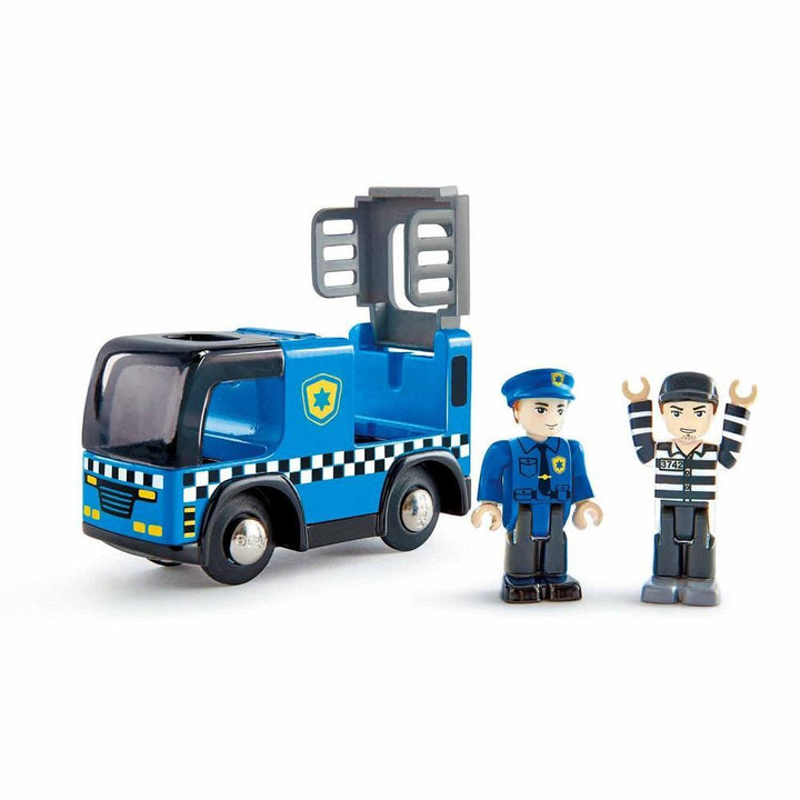 Hape Police Car with Siren-Toys & Learning-Hape-026214 PL-babyandme.ca