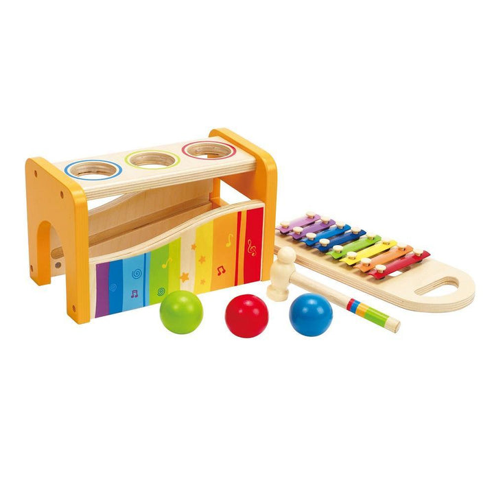 Hape Pound & Tap Bench-Toys & Learning-Hape-003158-babyandme.ca