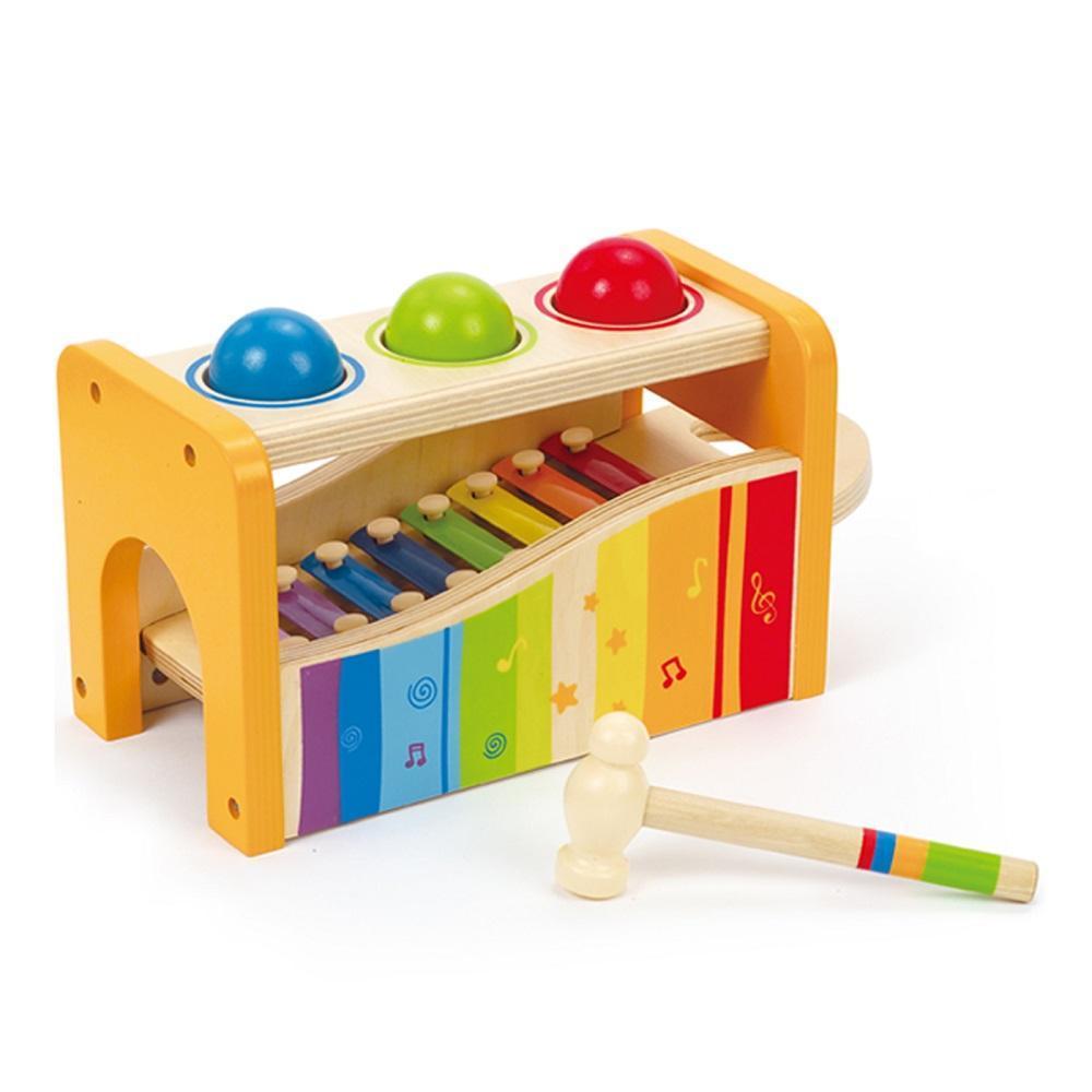 Hape Pound & Tap Bench-Toys & Learning-Hape-003158-babyandme.ca